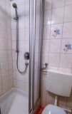 indoor, wall, sink, plumbing fixture, shower, bathtub, bathroom, tap, bathroom accessory